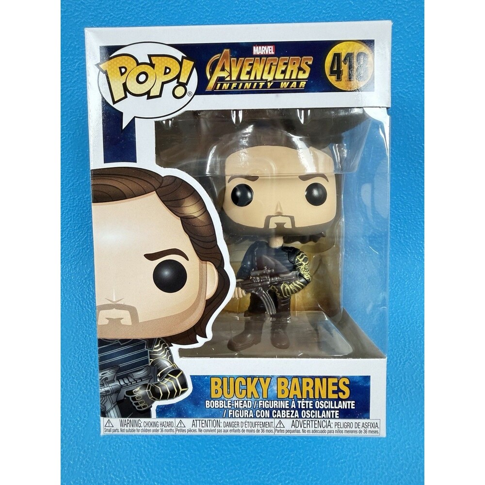 Funko Pop! Vinyl Bucky Barnes Marvel Avengers Infinity War #418 Bobblehead